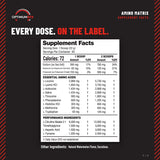 [Watermelon] Amino Matrix Watermelon supplement facts