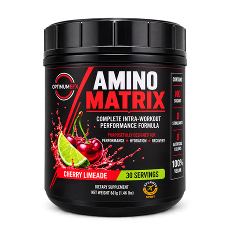 [Cherry Limeade] Amino Matrix Cherry Limeade EAA intra-workout, 30 servings