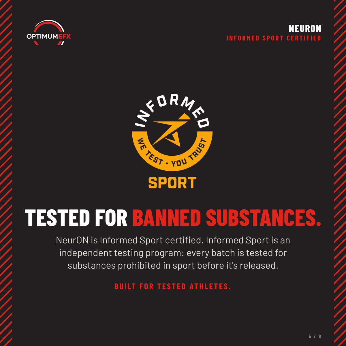 [Regular] NeurON is Informed Sport certified